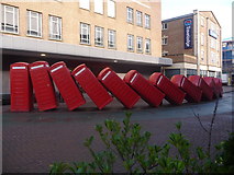 TQ1869 : Kingston-upon-Thames: ‘Out of Order’, Old London Road by Chris Downer