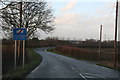 New Lane as it leaves the A52