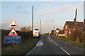 Railway crossing in New Lane, Aslockton