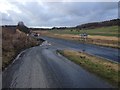 Road junction near Backhill of Seggat