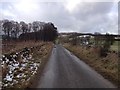 Lawrence Road near Kirkton of Culsalmond