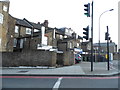 Rears of shops on Stanstead Road, Catford