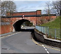 Former railway bridge over Evelyn Street, Swindon