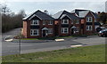 Recently built houses in Marlborough Lane, Swindon