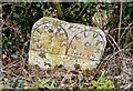 Milestone on Rod Moor Road, originally the Gleadless to Calver Turnpike