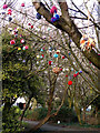 Decorated tree Moorside Park 1