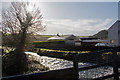 Downstream from a bridge on the river Mole at North Molton