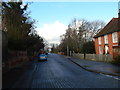 Old Norwich Road at Whitton Church Lane junction (looking towards Claydon)