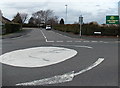 SU1682 : Windsor Road mini-roundabout, Lawn, Swindon by Jaggery