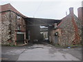 Former mill buildings on the Winford Brook