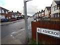 Ashcroft Lane, Ipswich (looking towards Fircroft Lane on Ashcroft Road)