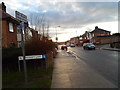Ashcroft Lane, Ipswich (looking towards Norwich Road on Ashcroft Road)