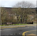 Commercial Street benches, Mountain Ash