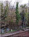 Riverside railway signal, Mountain Ash