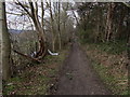 Bridleway heading North from Apperley Bridge