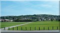 Playing fields at the Downpatrick Sports and Leisure Centre