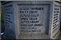 War memorial, Methley, West Yorkshire