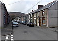 West along Glanrhyd Street, Cwmaman