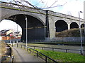 Railway viaduct at Seaforth