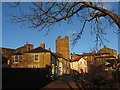 Approaching Richmond Castle