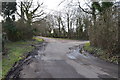 Lane junction near Bethersden