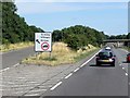 Westbound A14, Exit Sliproad at Trimley Interchange (Junction 59)