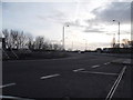 TQ4780 : Roundabout on Carlyle Road, Thamesmead by David Howard