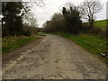 Old A28 road at Derrywilligan