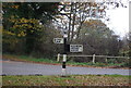 Road sign, Linch Rd