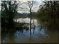 Floodwater at The Wharf