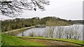 Dam at end of Ogston Reservoir