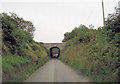 Bridge carries private track to Mothecombe