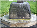 Churchyard cross base, Stretton