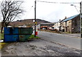 Can and bottle recycling bins in Cwmaman