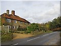 Stone-built cottages at Hurtmore