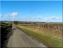 TL0474 : Looking down Crow's Nest Hill towards Keyston by Bikeboy