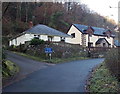 Road junction in the Angiddy Valley, Tintern