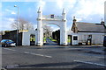 Entrance to Ayr Cemetery