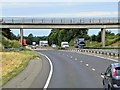 Westbound A14, Haughley New Street