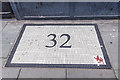 TQ3296 : Building Number, Church Street, Enfield by Christine Matthews