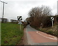 End of the 30mph speed limit in Whitchurch