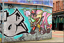 J3374 : Graffiti, North Street, Belfast (March 2014) by Albert Bridge