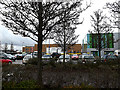 TG1807 : A & E Department & Car Park by Geographer