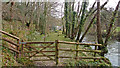 Gate at  Dyffryn Tawll