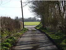 TL9443 : T junction near The Grove, Priory Green by Hamish Griffin