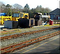 Locomotive 134 at Dinas station