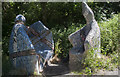 SS4814 : Statue Seats, Tarka Trail by Guy Butler-Madden