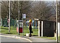 Bus stop in Temple Normanton