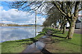 Path to Tongland Old Bridge at Kirkcudbright