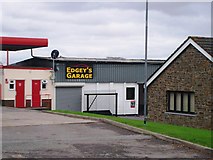 SN1810 : Edgey's Garage Llanteg by welshbabe